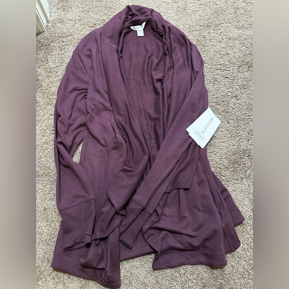 Athleta Pranayama Plum Women's Cardigan